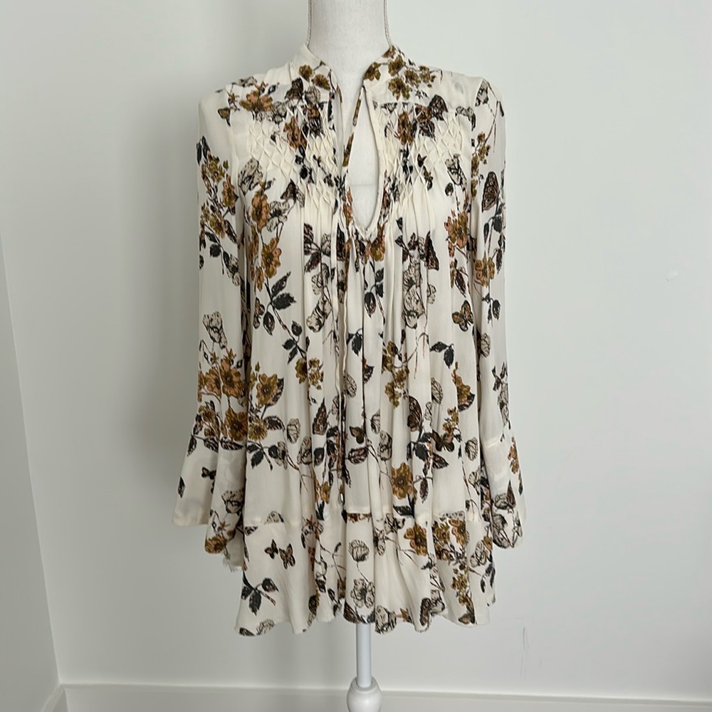 Free People Beautiful Floral Top
